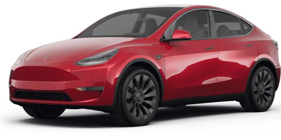 TESLA MODEL Y 2022 7SAYGDEF6NF548776 image